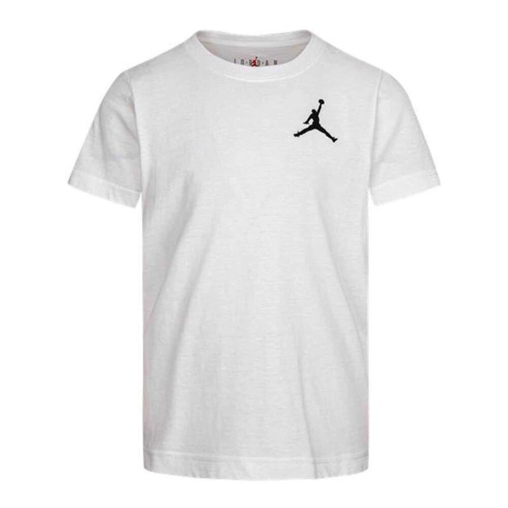 Air Boys Logo Polycotton T-Shirt / White